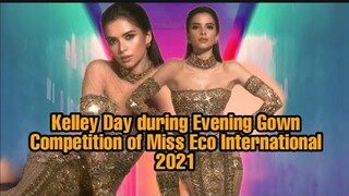 Kelley Day during Evening Gown Competition of Miss Eco International 2021