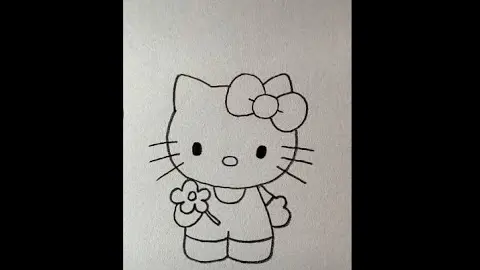 Con mèo Hello Kitty xinh đẹp đang chào đón bạn tới thế giới vẽ tranh. Cùng trải nghiệm những giây phút thư giãn và học cách vẽ một bức tranh mèo Hello Kitty đẹp nhất. Sử dụng các bước vẽ đơn giản, bạn có thể tạo ra một tác phẩm nghệ thuật đáng ngưỡng mộ.