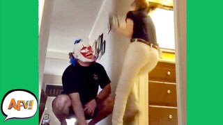 She's NEVER Leaving the Bathroom AGAIN!! 😂 | Funny Videos | AFV 2019