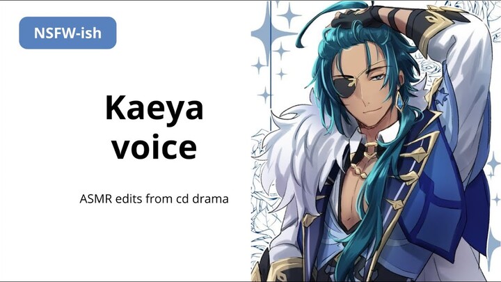 Kaeya Japanese voice ASMR edits [SPICY] | Genshin Impact