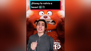 Disney tendrá algo contra Pixar!? 🤨🎬 disney pixar film peliculas turningred red noticia santiagobernalm viral fyp greenscreen