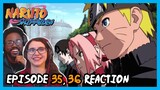 NEW TEAM KAKASHI! Naruto Shippuden Episode 35, 36 Reaction