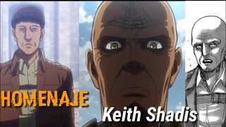 Homenaje a Keith Shadis, El mejor Instructor. Attack on Titan