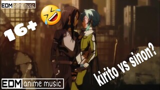 Kirito " tình cảm " vs sinon , liệu asuna có ghen?? | anime trò chơi sinh tử / sos: edm ghây nghiện