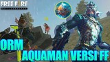 PAKAI KOSTUM SEA DRAGON BERASA JADI KING ORM AQUAMAN - AUTO BOOYAH SOLO RANKED BERMUDA! FREE FIRE