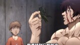 Anime: Baki uses Mantis Fist in battle, realizes a new realm of martial arts, and finally defeats th