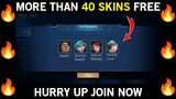 GET MORE THAN 40 SKINS FREE IN THIS NEW EVENT - MOBILE LEGENDS BANG BANG