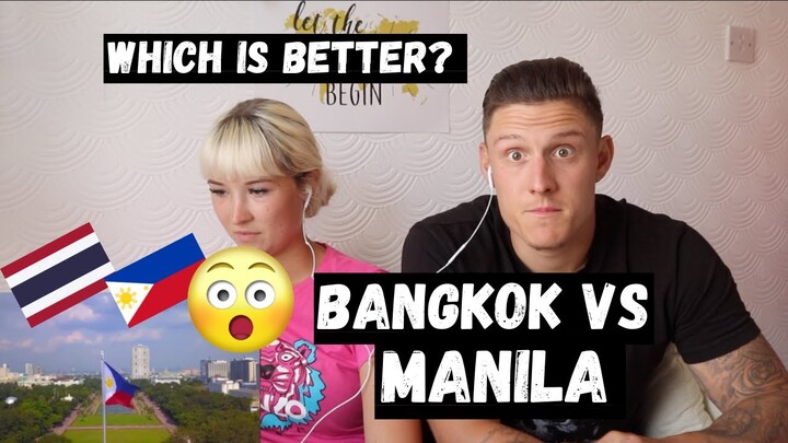 Bangkok VS MANILA!? Which City Is BETTER?! (You HAVE to see this!)