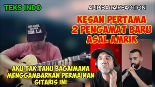 KESAN PERTAMA 2 PENGAMAT AMRIK || TAK ADA KATA YANG BISA MENGGAMBARKAN ALIPBATA || FANTASTIC‼️