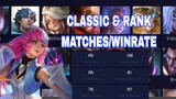 Paano malaman ang overall matches sa Classic & Rank? #PHbest #MLBB #MobileLegends #queen_of_choco