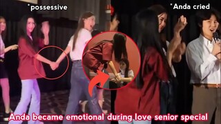 (Andalookaew) Anda Emotional during Love Senior Special! Lookkaew Comforts Her!