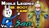SABER : PROJECT NEXT - TIPS, ITEMS, EMBLEMS, AND GUIDE - MGL MOBILE LEGENDS RE:BOOT CAMP VOLUME 18.1