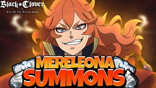 I CLUTCHED THE FINAL MULTI! UNLUCKY F2P SUMMONS FOR FESTIVAL MERELEONA! - Black Clover Mobile