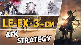 LE-EX-3 + Challenge Mode + Medal | AFK Strategy |【Arknights】