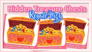 💰THERE ARE HIDDEN TREASURE CHESTS IN ROYALE HIGH!?💰