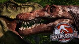 🦖 T-Rex vs Spinosaurus - Jurassic World Evolution [4K]
