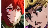 When you know that Diluc's day partner is the same person as Giorno's