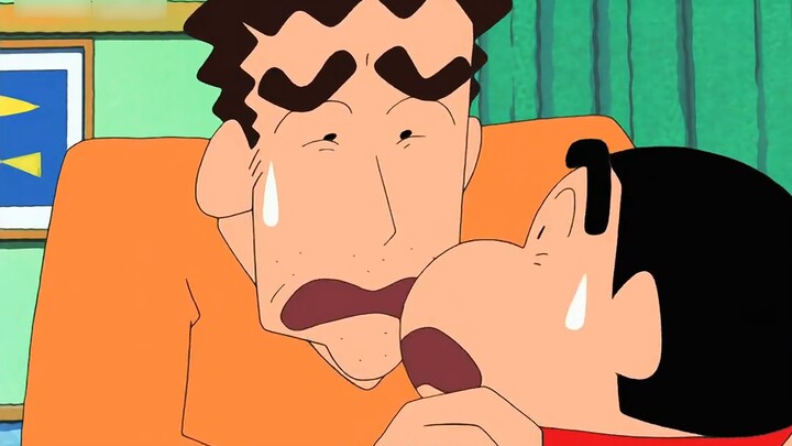 Crayon Shin-chan touching series: He is obviously the ideal child for his parents, but they are not 