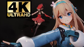 爷爷，快来看你关注的鸽子精更新了什么O.O！【少前2·4K·索米X佩莉】