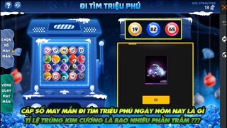 Garena Free Fire | Cặp số đi tìm triệu phú ngày hôm nay là gì   tỉ lệ trúng kim cương là bao nhiêu?