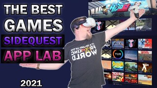 The BEST Games on SIDEQUEST and APP LAB you can get for your Quest.