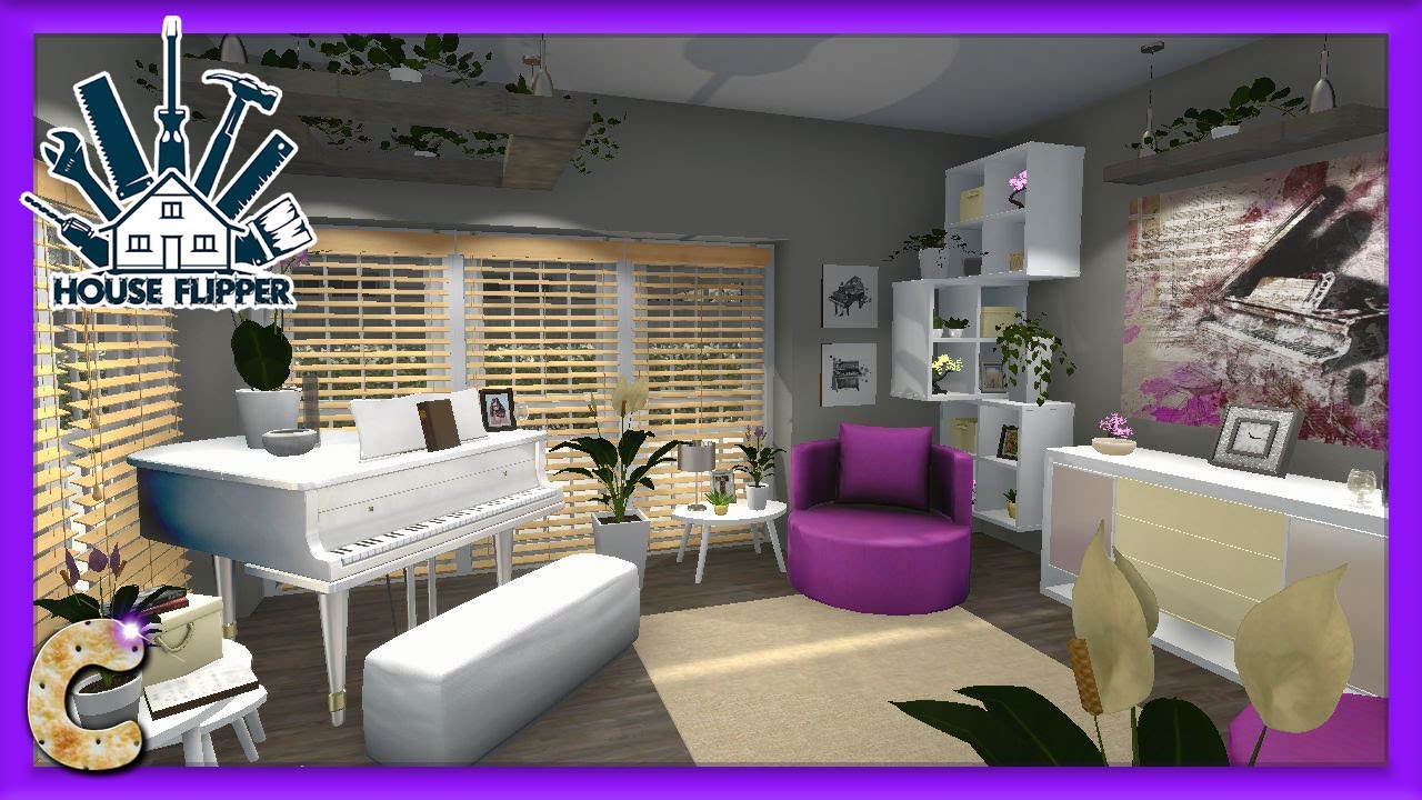 My Music Conservatory Room In Toves Plays Multiplayer House! House Flipper  Ep 148 - Bilibili