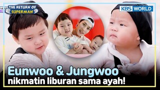 [IND/ENG] Ayah tahu apa yang disukai Eunwoo & Jungwoo!| The Return of Superman | KBS WORLD TV 240728