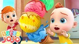 We Love Ice Cream+More | Color Song | Yum Song | Super JoJo - Nursery Rhymes | Playtime with Friends