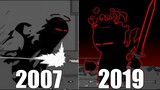Evolution of Auditor in Madness Combat (Flash animated series) [2007-2019]
