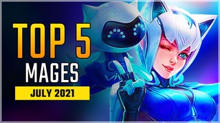 Top 5 Best Mage Heroes in July 2021 | Eudora Electrifies! Mobile Legends