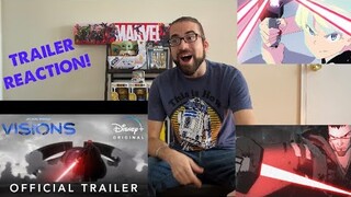 Star Wars: Visions | English Dub Trailer Reaction | Disney+