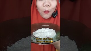 DYMA |ASMR RAW RICE EATING |Makan Beras | asmrrawriceeating| #asmrsounds  #asmr #shorts #mukbang(1)