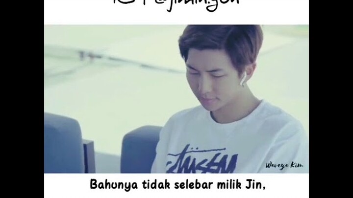 Kata kata untuk Namjoon BTS dari Army Indonesia