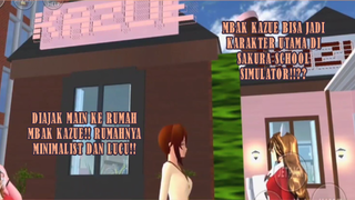 MBAK KAZUE BISA JADI KARAKTER UTAMA DI SAKURA SCHOOL SIMULATOR!! SAMPE DIAJAK MAIN KE RUMAHNYA!!!