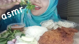 ASMR AYAM LALAPAN | TEH MANIS | KERUPUK