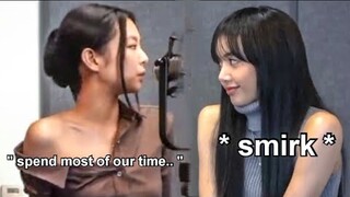 Flirty Lisa caught at KIIS fm interview 😳 | Jenlisa