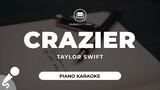 Crazier - Taylor Swift (Piano Karaoke)