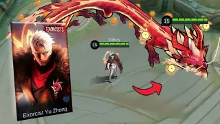 Exorcist yu zhong skin has a bigger dragon!?