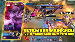 Kalian Bakal Pengen Main Chou EXP Build Tank, Setelah Menonton Ini!! - Solo Ranked di Mythical Glory