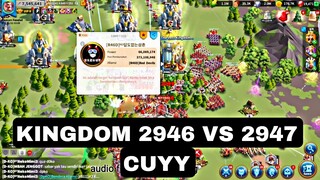 KVK kingdom 2946 vs 2947 siapa yang akan menang? rise of kingdom #gamermuda #war #kvk