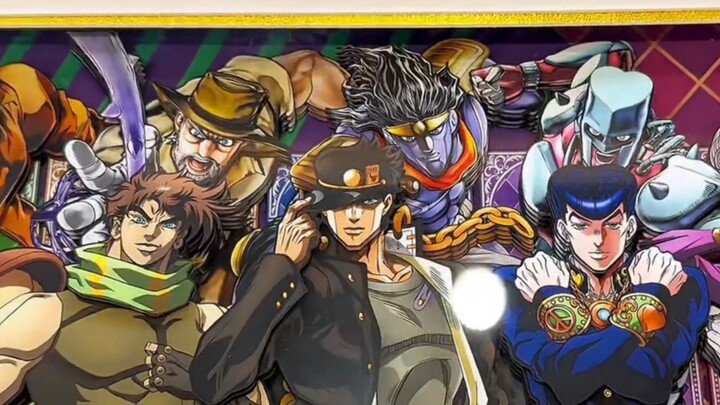 Use one sentence to prove that you have watched the second part of JOJO