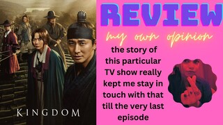 Kingdom KDRAMA #review || #zombiesurvival || my own opinion|| comedy kdrama || @yourchingu_medha