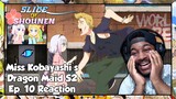 Miss Kobayashi's Dragon Maid Season 2 Episode 10 Reaction | KANNA'S BIZARRE ADVENTURES IN AMERICA!!!