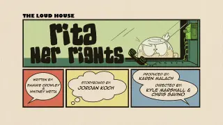 The Loud House , Season 3 , EP 6B, (Rita Her Rights) English