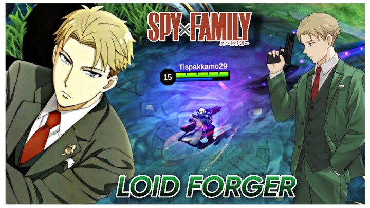 LOID FORGER SKIN in Mobile Legends🔥😳