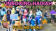 SASUKE UNBOXING HADIAH DARI EVENT COSPLAY “FUYU NO SAIKAI”