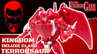 Kingdom Deluxe TERRORSAUR: EmGo's Transformers Reviews N' Stuff
