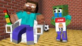 Monster School: Poor Zombie and Good Friend Full Story - Minecraft Animation