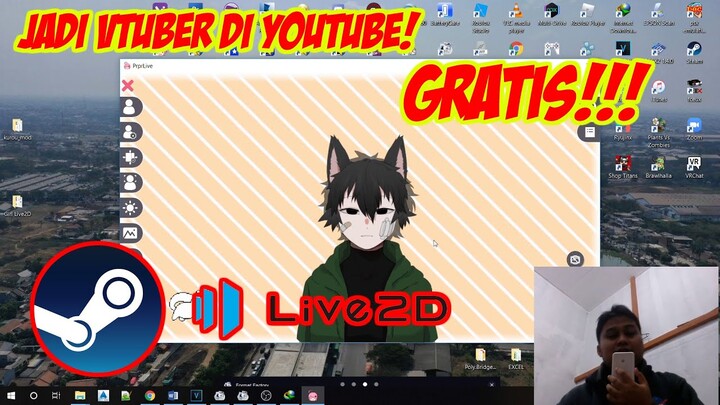 CARA MENJADI VTUBER DI PC DENGAN SOFTWARE GRATISSS!!!