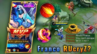 I MET TRASHTALKER FRANCO 🪝 MOST INTENSE MATCH TOP GLOBAL PHARSA GAMEPLAY 1 HIT DELETE | LiCRAE